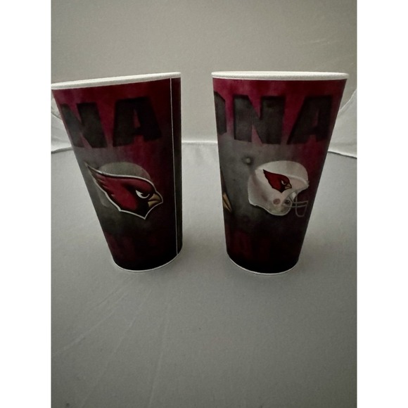 Capitol Cups Other - Arizona Cardinals NFL Capital Cups Set of 2 Lenticular Flicker Cups